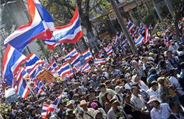 Người biểu tình Thái Lan thách thức sự kiên nhẫn của chính phủ 